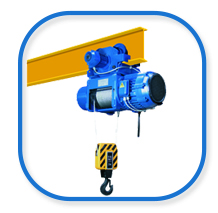 HVAT standard headroom rope hoist